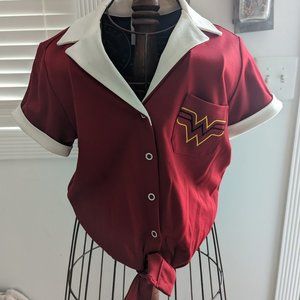 DC Comics Wonder Woman Bombshell Pinup Top